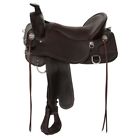 T93-820-9211-22 Tucker Big Bend Saddle Brown Wide Tree For Larger Riders