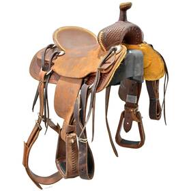 U125teskeyran12 Teskeys Saddle Shop Used 12.5 Inch Ranch Code