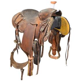 U145teskeyranbs Teskeys Saddle Shop Used 14.5 Inch Ranch Code