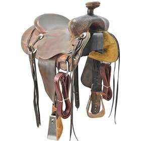 U16teskeyran14dw Teskeys Used 16 Inch Ranch Saddle Code