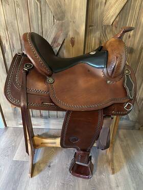 08tf408s6 Tex Tan 16 Inch Tex-flex Western Trail Saddle Model
