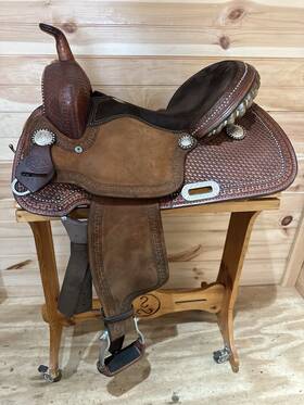 1178 Texas Best 14.5 Inch By American Saddlery Barrel Racing Western Saddle Model