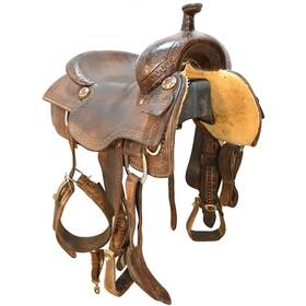 U17shousercsq The Saddle House Used 17 Inch Ranch Cutting Code
