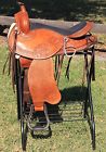 Tn Saddlery Fqh Western Lewisburg Saddle Brown