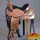 Hsto100-14 To100a Western Hilason Tan Treeless Trail Barrel Racing Saddle 14