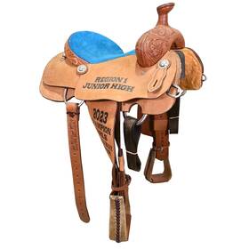 C14dssrope23 Tod Slone Diamond S Used 14.5 Inch Trophy All Around Saddle Code