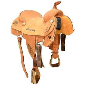 U165tsdsbd24 Tod Slone Used 16.5 Inch Diamond S Trophy Steer Wrestling Saddle Code