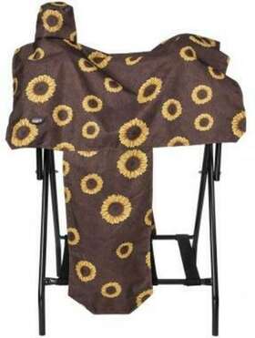 61-7906-565-0 Tough 1 600 Denier Western Saddle Cover Sunflower