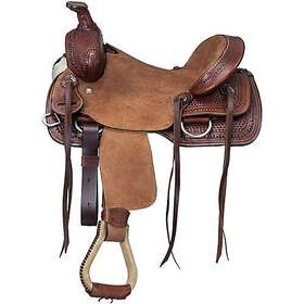 Rk1280-33-10 Tough1 Royal King Caldwell Yth Roping Saddle 10in Brown O