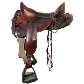 151-720-8154-92 Tucker Used Endurance Gen Ii Trail Western Saddle 17.5/w