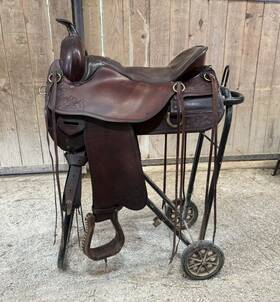 200713941 Tucker Gen Ii 17.5 Inch Cheyenne Trail Saddle