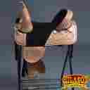 Hstw101tk-16 Tw101tk-a Western Hilason Treeless Trail Barrel Racing Leather Horse Saddle 16