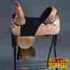 Hstw101tk-17 Tw101tk-a Western Hilason Treeless Trail Barrel Racing Leather Horse Saddle 17 682269194456