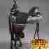 Hstw102db-17 Tw102db-a Western Hilason Treeless Trail Barrel Racing Leather Horse Saddle 17