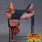 Hstw104m-16 Tw104m-a Western Hilason Treeless Trail Barrel Racing Leather Horse Saddle 16