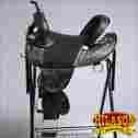 Hstw105bk-14 Tw105bk-a Western Hilason Treeless Trail Barrel Racing Leather Horse Saddle 14