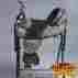 Hstw105mdbro-14 Tw105mbro-a Western Hilason Treeless Trail Barrel Racing Leather Horse Saddle 14