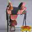Hstw107m-13 Tw107m-a Western Hilason Treeless Trail Barrel Racing Leather Child Saddle 13