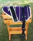 Tzbrbk Unbranded Youth Kids Pony Horse Bareback Pad Girth Stirrups