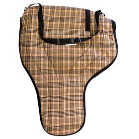 Vacless 754888058560 High Spirit Lined Western Saddle Bag - Black Plaid