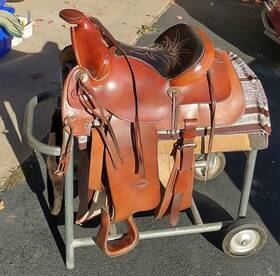 509s Veach 1971 Ben 15 Inch Ralide Tree Model Western Saddle