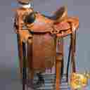 Bhwd005abg-15 Wd005abg-a Western Hilason Big King Wade Ranch Roping Cowboy Trail Saddle 15 682269112771