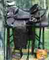 Bhwd005bk-16 Wd005bk-a Western Hilason Big King Wade Ranch Roping Cowboy Trail Saddle 16
