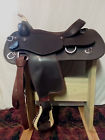 We013278 Lami Cell Western Brown Wintec Trail Horse Saddle Neoprene Bottom