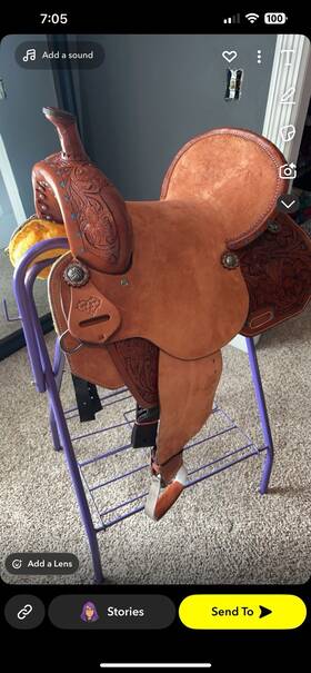 Rk2975 Wild Star 14 Barrel Saddle Inch