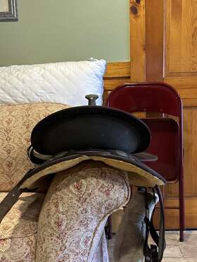 243360 Wintec Barrel Saddle 14.5 Brown