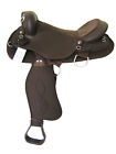 1031 Ws Thsl Western Synthetic Endurance Saddle Pkg Without Horn Brown