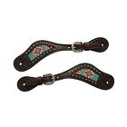 X0716-t001 Circle Y Beaded Inlay 762786694629