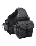 Tough Saddle Bag Insulated Nylon Tooled Leather Black 61-7395. Fixed Price $51.83.