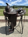 Horse Tack - Antique 14 Veach Western Saddle. Fixed Price $775.00.