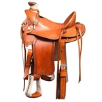 Bh 17 Western Horse Wade Saddle American Leather Ranch Roping Tan Hilason. Fixed Price $749.95.