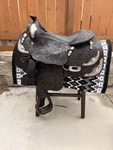 15.5" Blue Ribbon Western Show Saddle. Fixed Price $2900.00.