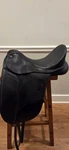 Bates Isobel Dressage Saddle Size 17.5. Fixed Price $850.00.
