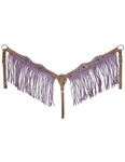 Tough 1 Western Breast Collar Floral Sweet Pea Tan Purple 45-7953. Fixed Price $105.83.