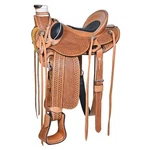 39BH Western Horse Saddle American Leather Wade Ranch Roping Light Antique. Fixed Price $749.95.