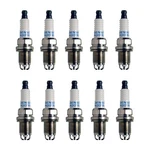 Denso Set Of 10 Spark Plugs (double Platinum) (gap 0.044) For Audi S6 5.2L 2011. Fixed Price $106.95.