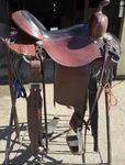 Cashel 16 In Brown Leather Traditional Western Pleasure/trail Saddle. Fixed Price $2200.00.