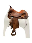 Tex Tan Ranch/work Saddle - Brown 14" Full Qh Bars Used. Fixed Price $500.00.