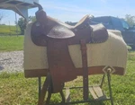 Horse Tack - 15 Simco Western Saddle. Fixed Price $300.00.