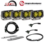 Baja Designs Dual Mirror Mount S2 Amber Spot Ditch Lights 2021+ Ford Bronco. Fixed Price $587.70.