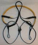 Ideal Equestrian Luxe Leather Horse Carriage Driving Full Size Single Breeching. Fixed Price $139.95.