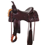 1381 New Circle Western Cody Crow Ranch Rider Versatility Saddle. Fixed Price $3999.00.
