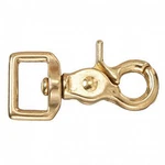TOUGH1 Brass Plated Swivel Rein Scissor Snap 3/4. Fixed Price $16.49.