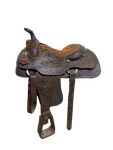 14 Inch Used Billy Cook Western Roping Saddle 1058-11190. Fixed Price $717.76.