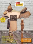 Western Ranch Horse Saddle Premium Leather Suede Seat Riding Pleasure. Fixed Price $440.00.