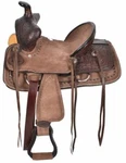 Double Youth Hard Seat Bear Trap Style Horse Saddle 12", 13". Fixed Price $330.00.